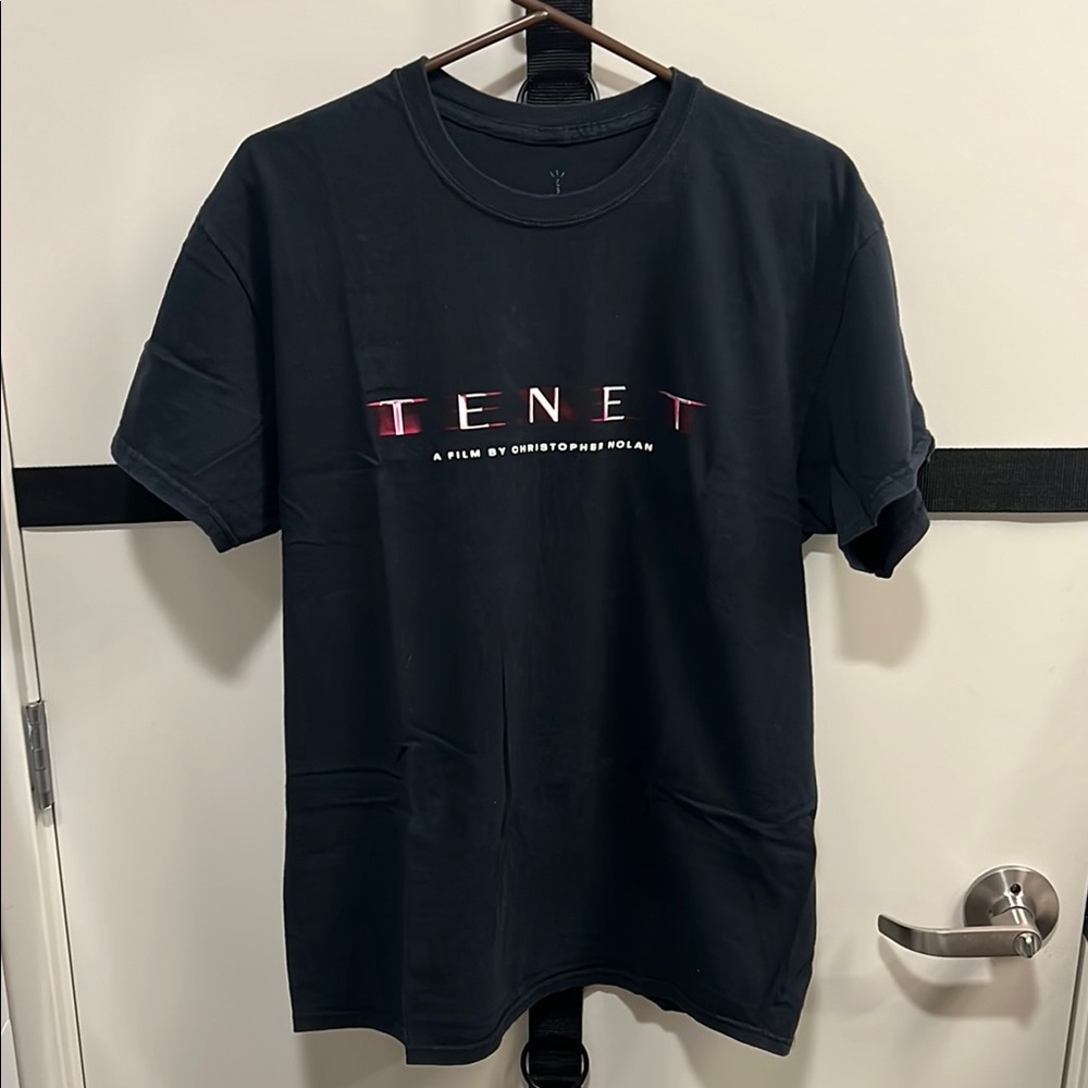 Cactus Jack by Travis Scott Black TENET Movie Short Sleeve Tee